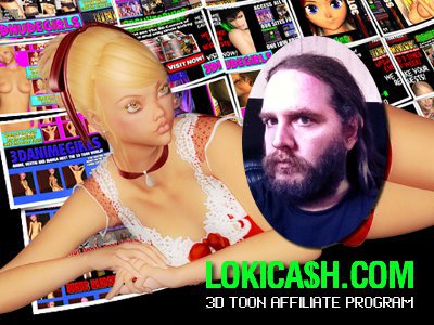 Jason “Loki” Smith was among the pioneers in a world where artists' imaginations impose the only limits: 3D erotic cartooning.