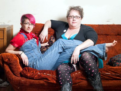 Claire Litton and Cameryn Moore