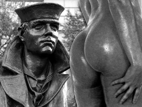 Ironically, Demoted Rear Admiral is a Breast Man