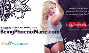 ModelCentro Signs Mega Star Phoenix Marie In Joint Effort With Brazzers