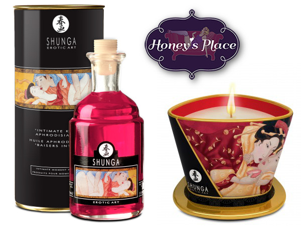 Shunga Erotic Art Now Available at Honey’s Place