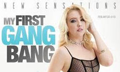 New Sensations Releases My First Gangbang, starring Samantha Rone, Alana Cruise