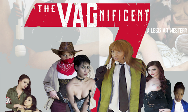 Tarantino XXX Parody – The Vagnificent 7: A Lesbian Western – Hits The Street