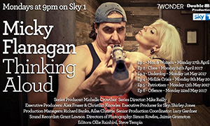 Porno’ Dan Leal to Appear on Micky Flanagan’s “Thinking Aloud” on Sky 1, May 1st