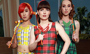 Lick It Up, Baby! Pure-TS.com Debuts Heathers Parody With The Natalie’s!