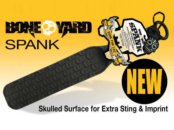 Boneyard’s New Spank Paddle is Deliciously Dark