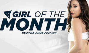 Georgia Jones Honored as Girlsway’s July 2017 Girl of the Month