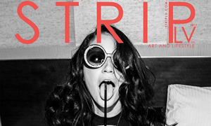 Avi Love on the August Cover of Strip LV