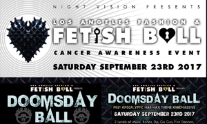 Mistress Cyan and Sanctuary LAX Special Guests of Doomsday Fetish Ball