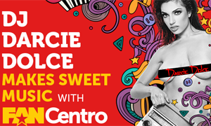 DJ Darcie Dolce Makes Sweet Music With FanCentro