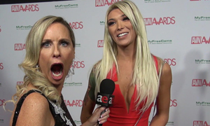 Adult Empire Correspondent Jodi West Covers the 2018 AVN Awards Red Carpet in New Video