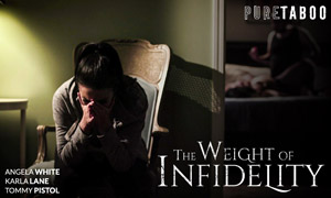 Angela White and Pure Taboo Join Forces to Unleash The Weight of Infidelity