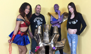 Avengers: Infinity War Gets Dirty. WOODROCKET Builds Infinity Gauntlet Sex Machine