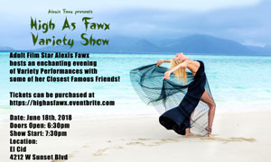 Alexis Fawx Debuts Monthly Los Angeles Event – High As Fawx