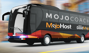 MojoCoach transport from XBIZ Berlin to TES Prage