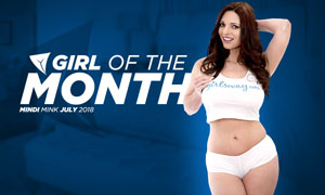 Mindi Mink Selected as Girlsway Girl of the Month