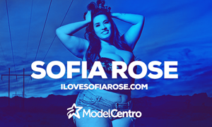 ModelCentro is thrilled to welcome Adult star Sofia Rose!