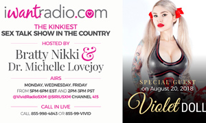iWantRadio Welcomes Fetish Artist Violet Doll