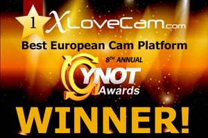 XLoveCam Wins At YNOT Awards In Prague