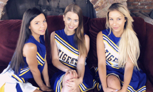 Cherie DeVille Returns to Girlfriends in ‘Cheer Squad Sleepovers 29’