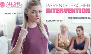 Chloe Foster Gets a Parent-Teacher Intervention in New All-Girl Massage Scene
