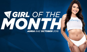 Adria Rae Reigns as Girlsway’s October 2018 Girl of the Month