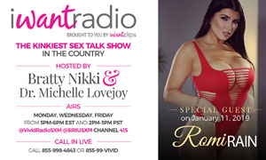 Romi Rain to Guest on iWantRadio Today