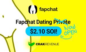 CrakRevenue Opens its exclusive “FapChat” Private Dating Offer to all affiliates
