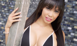 Gia Milana Basks in New GloryHoleSecrets Scene