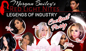 Adult Stars Walk in the Red Light Nites Fashion Show