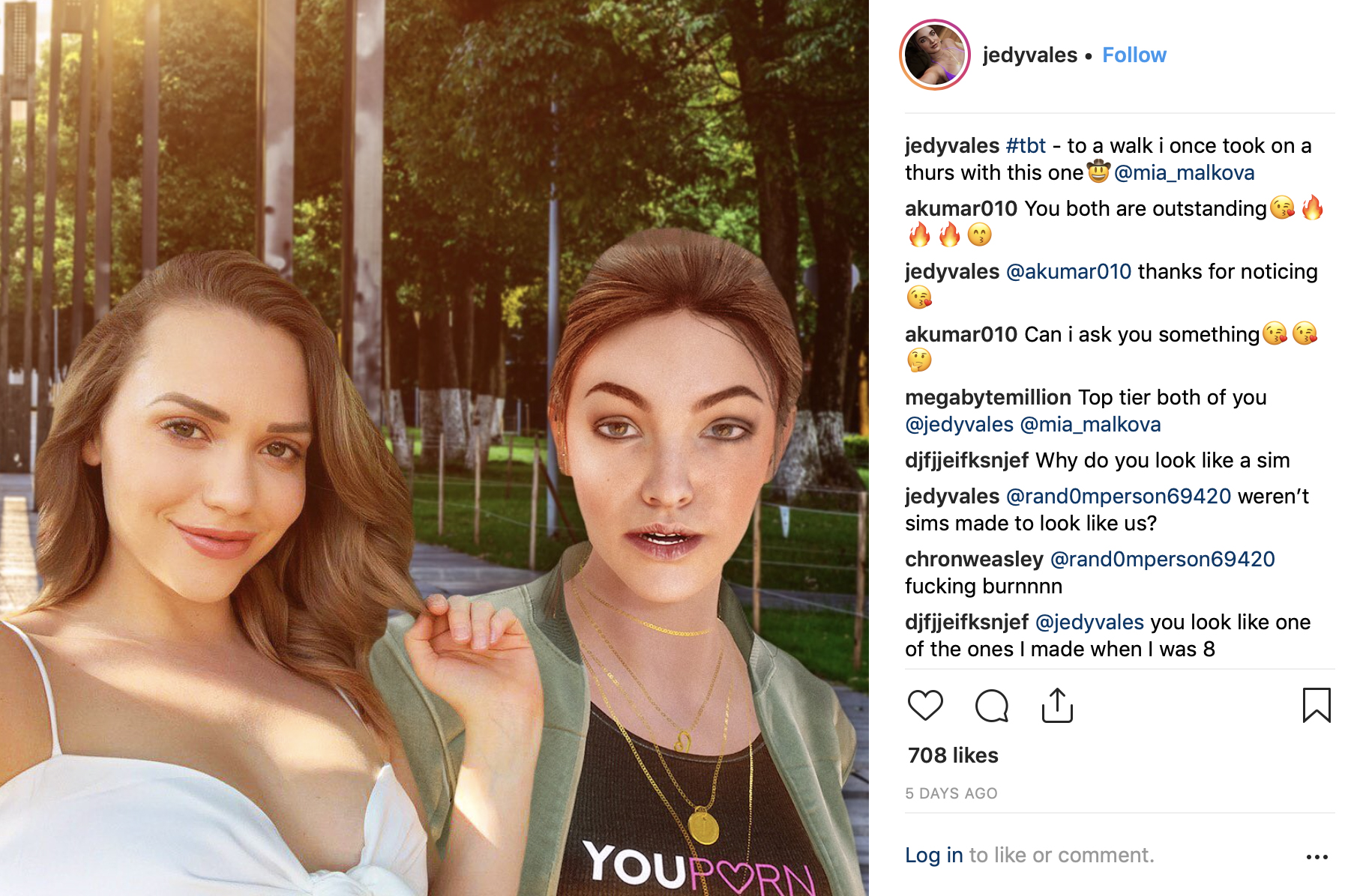 YouPorn Introduces Jedy Vales, Adult’s First Virtual Influencer