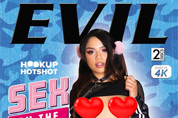 Hussie Models Maya Bijou Nabs New Naughty New Evil Angel Cover
