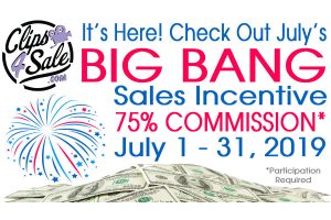 Clips4Sale Big Bang Sales Incentive
