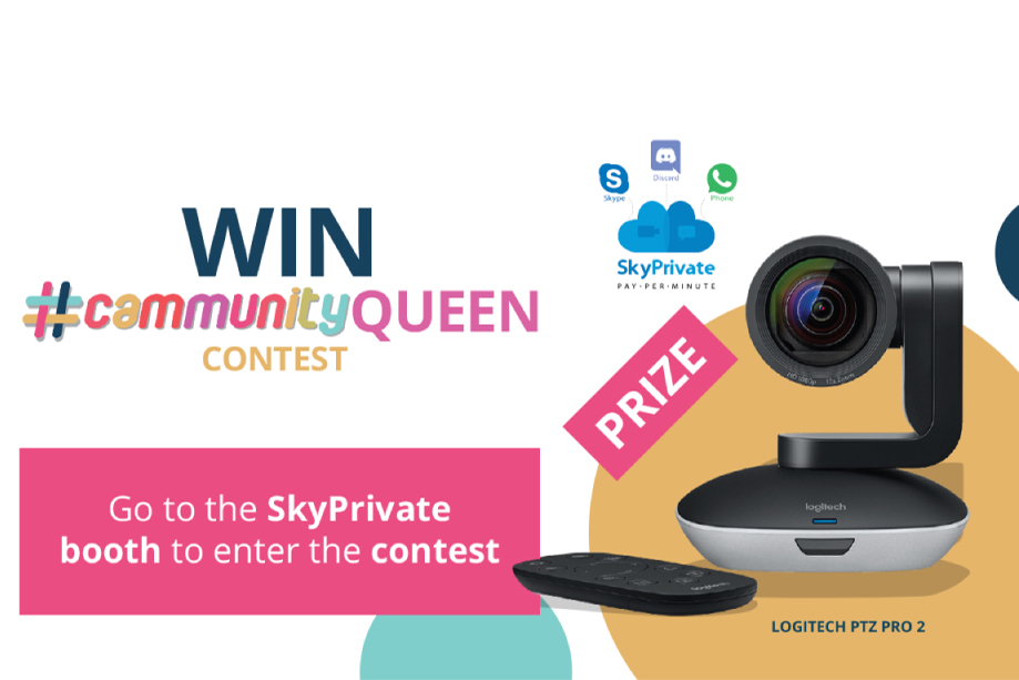 SkyPrivate’s #Cammunity Queen to Win a Logitech PTZ PRO 2 Webcam