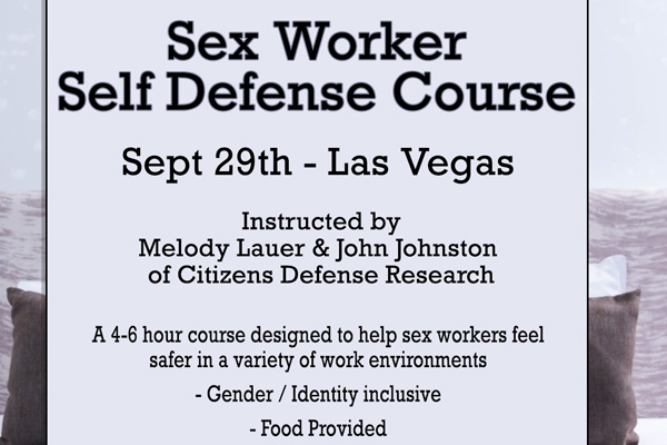 Sunday Is Lance Hart & Free Speech Coalition’s Self-Defense Class in Vegas