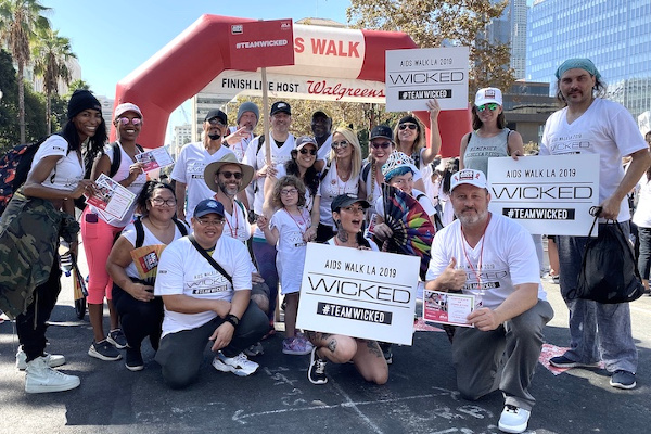 Team Wicked at AIDS Walk L.A. 2019