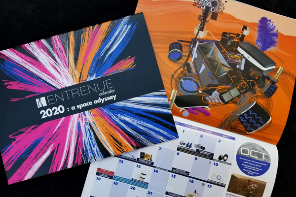 Entrenue Debuts One-of-a-Kind ‘Space Odyssey’ Themed 2020 Calendar