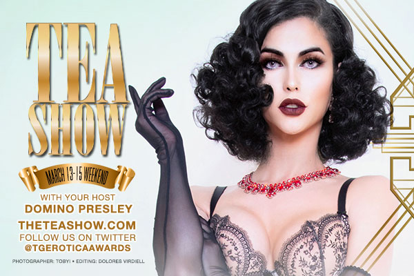 Domino Presley Returns as The TEA’s Mistress of Ceremonies