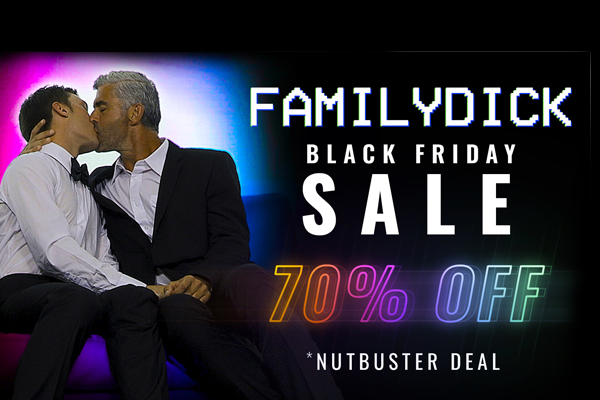 Premium Gay Porn Sites Get  Massive Discount for Black Friday
