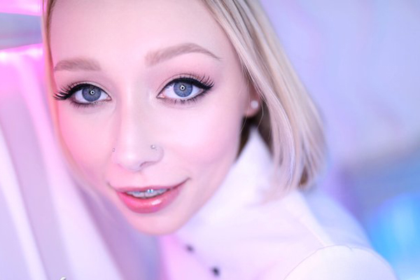 Athena May’s Metal Mouth Gets Stuffed in Swallow Salon Scene