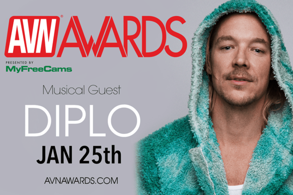 Superstar Artist, Producer And DJ Diplo Featured As 2020 AVN Awards Musical Guest