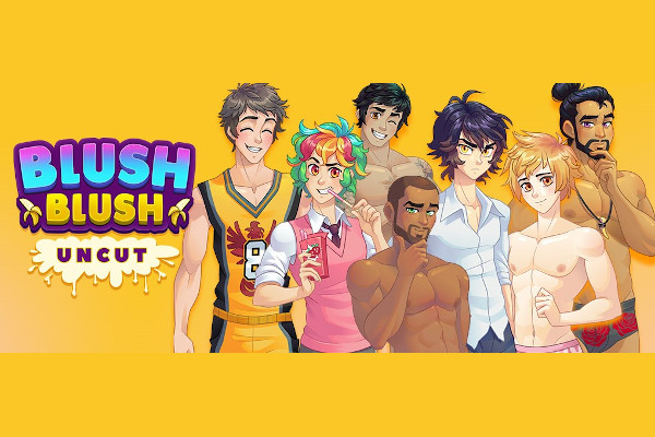 Nutaku Releases "Blush Blush: Uncut" LGBTQ+ Dating Sim.