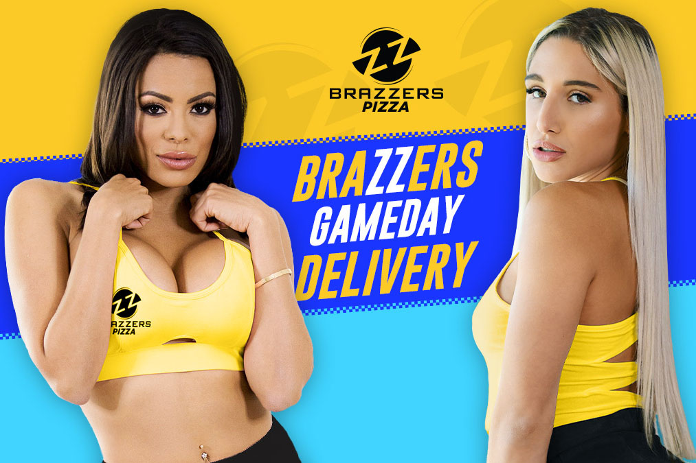 Abella Danger, Luna Star to Deliver Game Day Pizza on Feb. 2