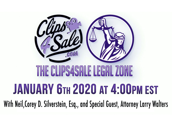 Clips4Sale’s Legal Zone Returns in 2020 with All the Hot Topics