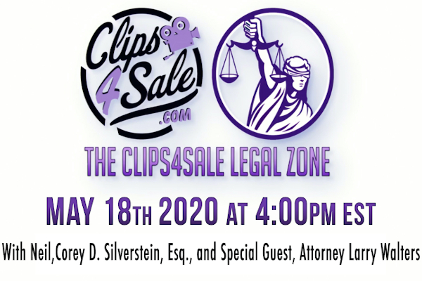 Clips4Sale Legal Zone webinar