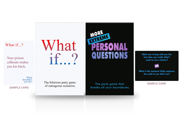 Kheper Games, Inc. Launches Two New Party Games; What If…? And More Extreme Personal Questions