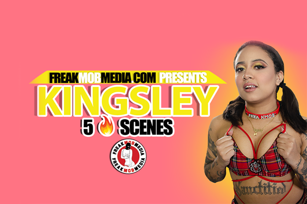 FreakMob Media Releases Five-Scene Kingsley Showcase DVD