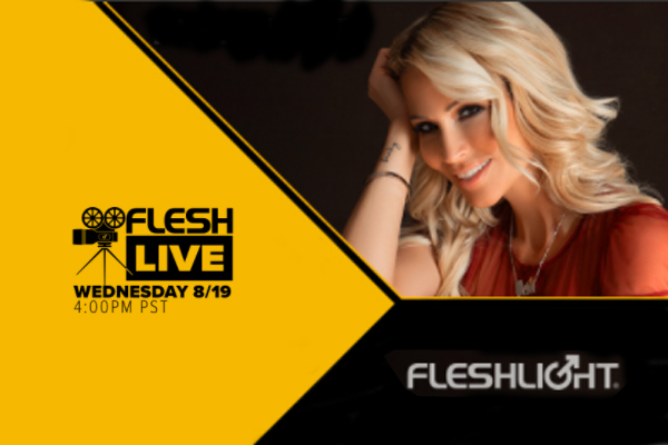 Jessica Drake Guest Stars on Fleshlight’s IG Series,  FleshLive, Today at 4pm PST