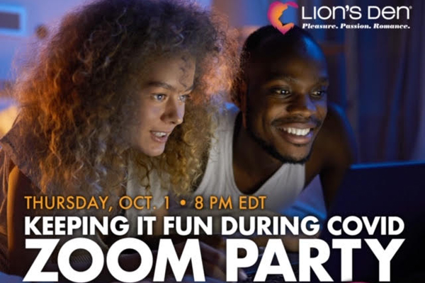 Jessica Drake Co-Hosts Zoom Party With Lion’s Den Oct 1