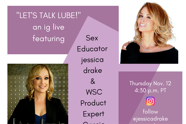 Wicked Sensual Care Presents “Let’s Talk Lube” on IG Live November 12